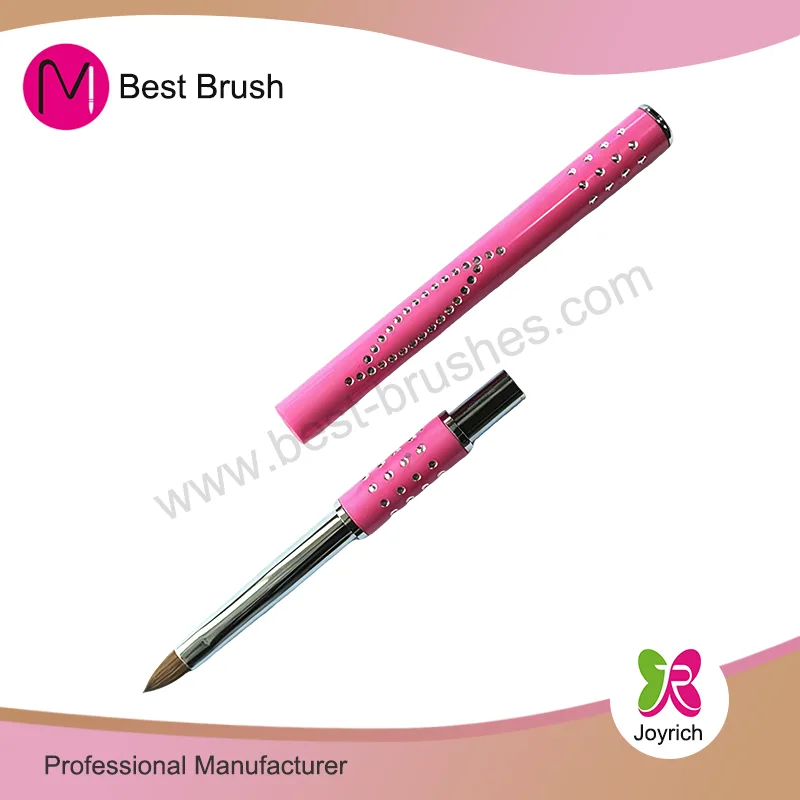 Pink Metal Kolinsky 3D kynsiharja